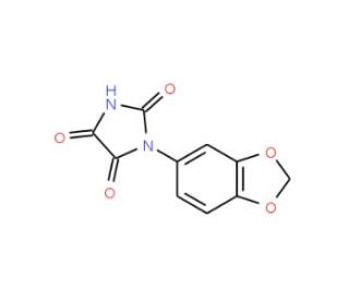 1-(1,3-benzodioxol-5-yl)imidazolidine-2,4,5-trione - chemical structure image