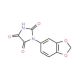 1-(1,3-benzodioxol-5-yl)imidazolidine-2,4,5-trione - chemical structure image
