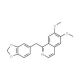 1-(1,3-Benzodioxol-5-ylmethyl)-6,7-dimethoxyisoquinoline - chemical structure image