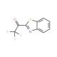 1-(1,3-benzothiazol-2-yl)-2,2,2-trifluoroethanone - chemical structure image