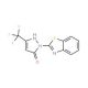 1-(1,3-Benzothiazol-2-yl)-3-(trifluoromethyl)-1H-pyrazol-5-ol - chemical structure image