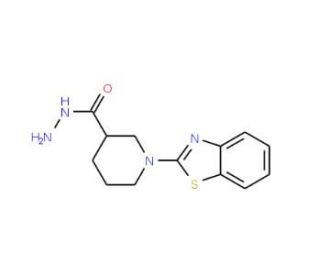 1-(1,3-Benzothiazol-2-yl)piperidine-3-carbohydrazide - chemical structure image