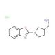 [1-(1,3-Benzoxazol-2-yl)pyrrolidin-3-yl]-methylamine hydrochloride - chemical structure image