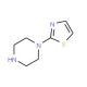 1-(1,3-thiazol-2-yl)piperazine (CAS 42270-37-1) - chemical structure image
