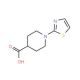 1-(1,3-thiazol-2-yl)piperidine-4-carboxylic acid - chemical structure image