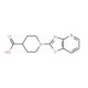 1-[1,3]Oxazolo[4,5-b]pyridin-2-ylpiperidine-4-carboxylic acid (CAS 936074-71-4) - chemical structure image