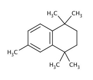 1,1,4,4,6-Pentamethyl-1,2,3,4-tetrahydronaphthalene (CAS 6683-48-3) - chemical structure image