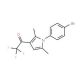1-[1-(4-bromophenyl)-2,5-dimethyl-1H-pyrrol-3-yl]-2,2,2-trifluoro-1-ethanone (CAS 95337-69-2) - chemical structure image