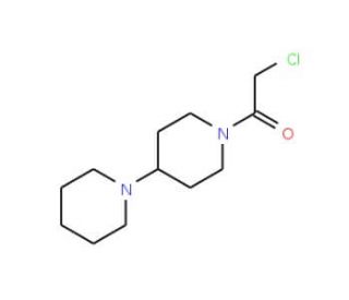 1-[1,4&prime;]Bipiperidinyl-1&prime;-yl-2-chloro-ethanone - chemical structure image