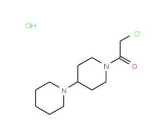 1-[1,4&prime;]Bipiperidinyl-1&prime;-yl-2-chloro-ethanonehydrochloride - chemical structure image