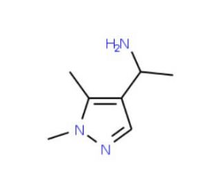 1-(1,5-dimethyl-1H-pyrazol-4-yl)ethanamine (CAS 936939-85-4) - chemical structure image