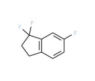 1,1,6-Trifluoroindan - chemical structure image