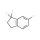 1,1,6-Trifluoroindan - chemical structure image