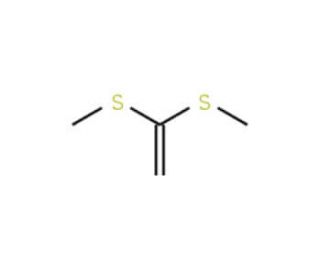 1,1-Bis(methylthio)ethylene (CAS 51102-74-0) - chemical structure image