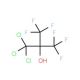 1,1-Bis(trifluoromethyl)-2,2,2-trichloroethanol (CAS 7594-49-2) - chemical structure image