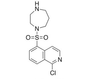 1-(1-Chloro-5-isoquinolinesulfonyl)homopiperazine (CAS 105628-70-4) - chemical structure image