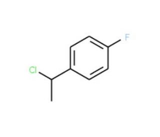1-(1-chloroethyl)-4-fluorobenzene (CAS 456-16-6) - chemical structure image