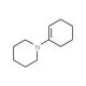 1-(1-Cyclohexen-1-yl)piperidine (CAS 2981-10-4) - chemical structure image
