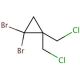 1,1-Dibromo-2,2-bis(chloromethyl)cyclopropane (CAS 98577-44-7) - chemical structure image