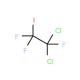 1,1-Dichloro-2-iodo-1,2,2-trifluoroethane (CAS 661-66-5) - chemical structure image