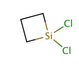 1,1-Dichlorosilacyclobutane (CAS 2351-33-9) - chemical structure image