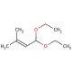 1,1-Diethoxy-3-methyl-2-butene (CAS 1740-74-5) - chemical structure image
