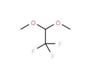 1,1-Dimethoxy-2,2,2-trifluoroethane (CAS 42415-20-3) - chemical structure image