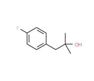 1,1-Dimethyl-2-(4-fluorophenyl)ethan-1-ol (CAS 2928-17-8) - chemical structure image