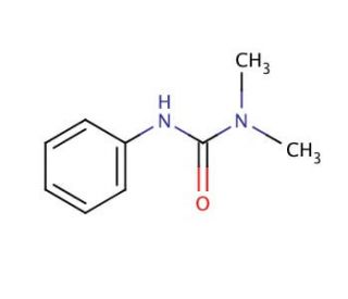1,1-Dimethyl-3-phenylurea (CAS 101-42-8) - chemical structure image