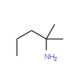 1,1-Dimethylbutylamine (CAS 53310-02-4) - chemical structure image