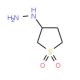 (1,1-dioxidotetrahydro-3-thienyl)hydrazine - chemical structure image