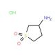1,1-dioxidotetrahydrothien-3-ylamine hydrochloride (CAS 51642-03-6) - chemical structure image