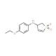 (1,1-Dioxo-2,3-dihydro-1H-1lambda*6*-thiophen-3-yl)-(4-ethoxy-phenyl)-amine - chemical structure image