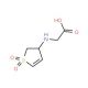 (1,1-Dioxo-2,3-dihydro-1H-1lambda*6*-thiophen-3-yl-amino)acetic acid (CAS 201990-24-1) - chemical structure image