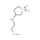 (1,1-Dioxo-tetrahydro-1lambda*6*-thiophen-3-yl)-(2-methoxy-ethyl)-amine - chemical structure image