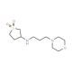 (1,1-Dioxo-tetrahydro-1lambda*6*-thiophen-3-yl)-(3-morpholin-4-yl-propyl)-amine - chemical structure image