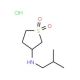 (1,1-Dioxo-tetrahydro-1lambda*6*-thiophen-3-yl)-isobutyl-amine hydrochloride - chemical structure image