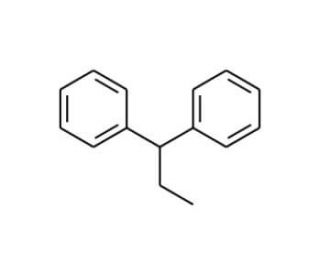 1,1-Diphenylpropane (CAS 1530-03-6) - chemical structure image