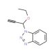 1-(1-Ethoxy-2-propynyl)-1H-benzotriazole (CAS 171815-58-0) - chemical structure image