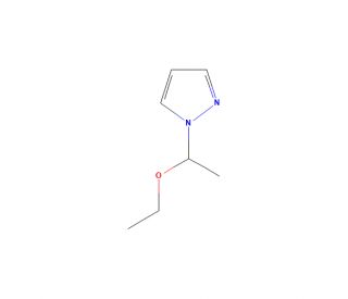 1-(1-Ethoxyethyl)-1H-pyrazole (CAS 28791-95-9) - chemical structure image