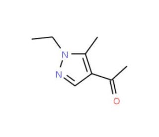 1-(1-Ethyl-5-methyl-1H-pyrazol-4-yl)ethanone - chemical structure image