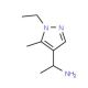1-(1-Ethyl-5-methyl-1H-pyrazol-4-yl)-ethylamine - chemical structure image