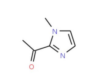 1-(1-methyl-1H-imidazol-2-yl)ethanone - chemical structure image
