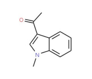 1-(1-methyl-1H-indol-3-yl)ethanone - chemical structure image