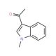 1-(1-methyl-1H-indol-3-yl)ethanone - chemical structure image