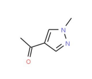 1-(1-methyl-1H-pyrazol-4-yl)ethanone (CAS 37687-18-6) - chemical structure image