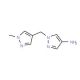 1-(1-Methyl-1H-pyrazol-4-ylmethyl)-1H-pyrazol-4-ylamine dihydrochloride - chemical structure image
