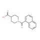 1-(1-naphthoyl)piperidine-4-carboxylic acid - chemical structure image