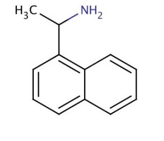 1-(1-Naphthyl)ethylamine (CAS 42882-31-5) - chemical structure image