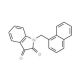 1-(1-naphthylmethyl)-1H-indole-2,3-dione - chemical structure image